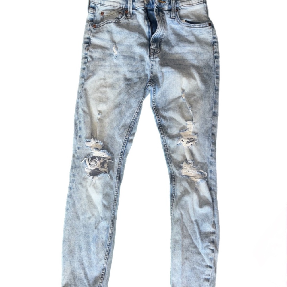 Aeropostale Light Blue Cheeky Jeggings